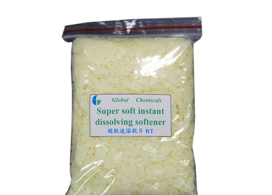 Super Soft Instant Dissolving Softener Flakes Cationic Cold Water Soluble