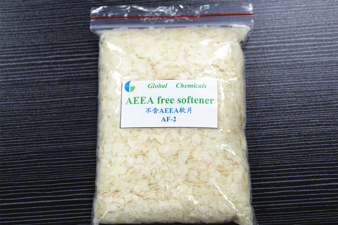 Cationic softener flakes Eco Fabric softener AF-2 cho nhà máy in và giặt