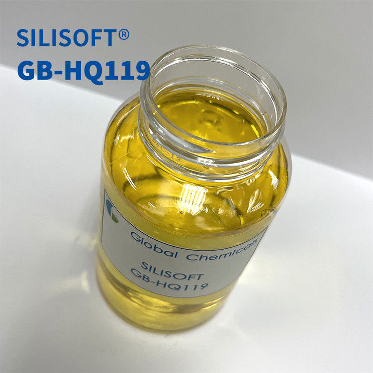 SILISOFT GB-HQ119 silicone hydrophilic nồng độ cao cho việc hoàn thiện tay cầm của vải bông & T / C vải in