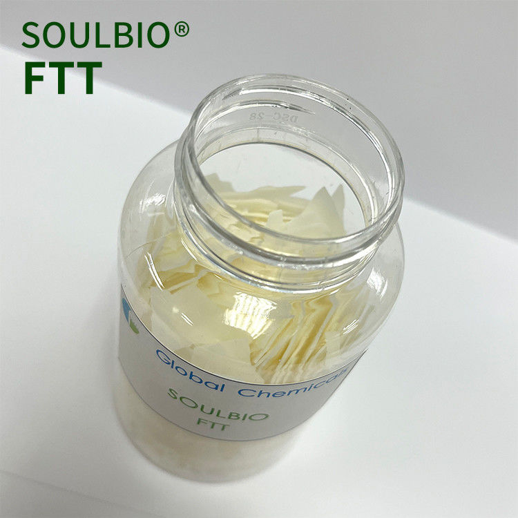 Thiết bị làm mềm cation yếu SOULBIO FTT mang lại tay cầm mềm, mịn và đầy đủ cho vải với màu vàng thấp