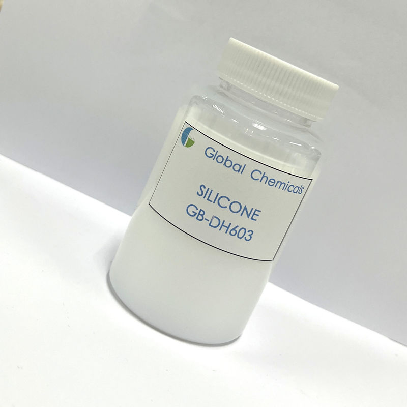 Emulsion làm mềm silicone GB-DH603 Cho Cotton Rayon Mô hình kết hợp vải đan chủ yếu để đạt được tay cầm mềm trượt tuyệt vời