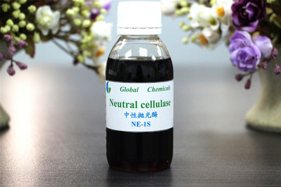 Enzyme Neutral Cellulase NE-1S màu vàng nhạt hoặc nâu vàng