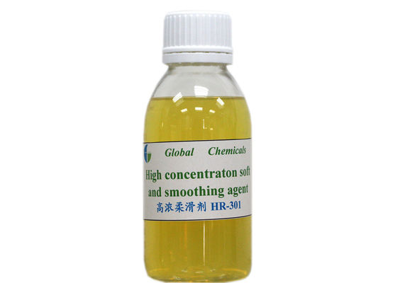 Xử lý trước dệt may Silicone làm mềm chất làm mềm / làm mịn nồng độ cao