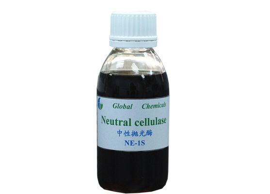Enzyme NE - 1S màu vàng nâu chất lỏng trung tính cellulose cho conzyme Biopolishing