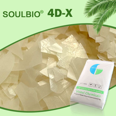 Chất làm mềm cation yếu hòa tan trong nước nóng dạng mảnh 4D - X dùng cho đồ giặt có màu vàng nhạt
