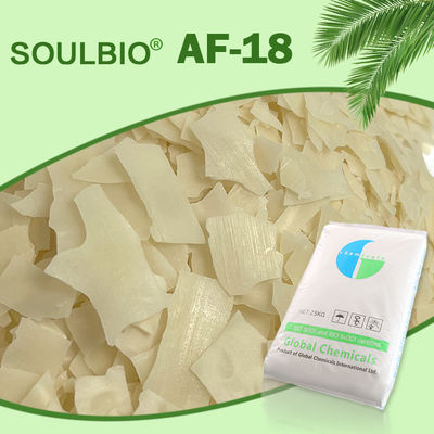 Chất làm mềm miễn phí AEEA dạng vảy SOULBIO AF-18 với bọt có độ vàng thấp và độ nhớt thấp