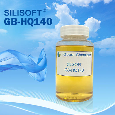 Chất Làm Mềm Silicone Hydrophilic Màu Vàng Thấp Cho Vải Cotton SILISOFT GB-HQ140