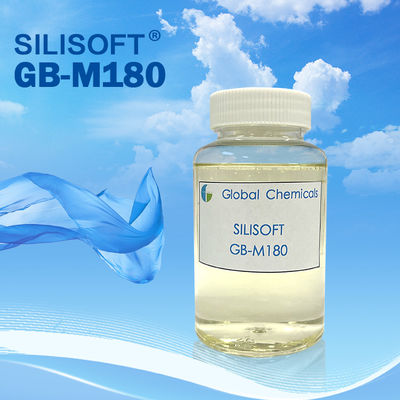 Chất làm mềm silicone không ion màu vàng thấp cô đặc với tay cầm mềm / đàn hồi tốt