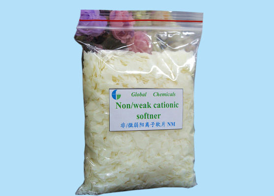 Hydrophilic Antistatic Nonionic / Cationic yếu làm mềm Vết vàng nhạt