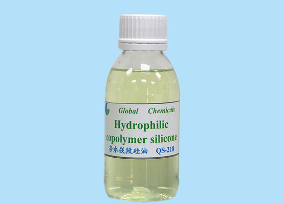 Đồng polymer khối silicon cationic rất yếu màu vàng nhạt / Lỏng trong suốt