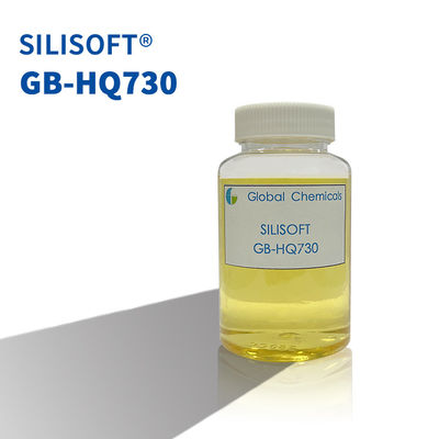 Silky silicone SILISOFT GB-HQ730 được sử dụng để hoàn thiện mịn và mềm của sợi tự nhiên, sợi tổng hợp và hỗn hợp của chúng