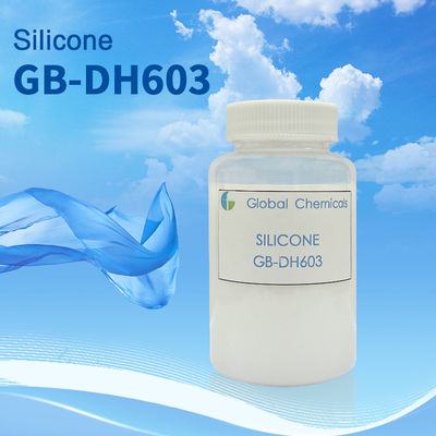 Emulsion làm mềm silicone GB-DH603 Cho Cotton Rayon Mô hình kết hợp vải đan chủ yếu để đạt được tay cầm mềm trượt tuyệt vời