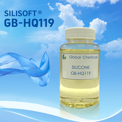 SILISOFT GB-HQ119 silicone hydrophilic nồng độ cao cho việc hoàn thiện tay cầm của vải bông & T / C vải in