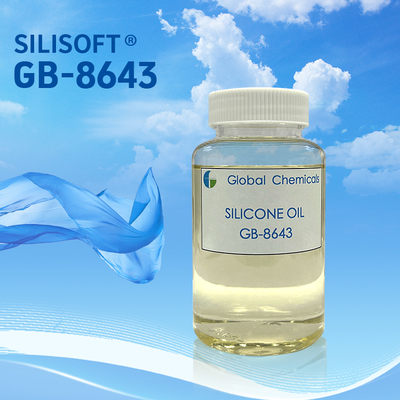Độ ổn định cao Silicone Hydrophilic SILISOFT GB-8643 Đối với vải nhà bông tinh khiết dệt, vải in phản ứng, vải in lớp phủ, vải in rayon