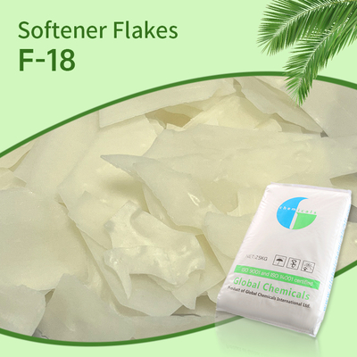 Vảy làm mềm không ion/cation yếu SOULBIO F-18 có độ hút ẩm và tính chống tĩnh điện tốt cho vải cotton và T/C, ít ố vàng