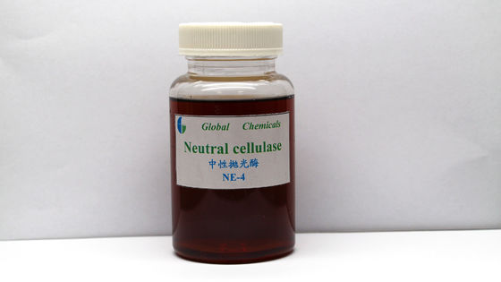 các hóa chất dệt may Neutral Celllulase NE - 4 Đối với xử lý Biopolishing