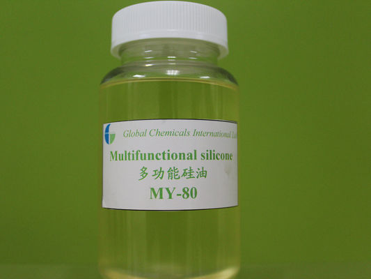 Dầu silicon đa chức năng, không ionic / yếu cationic Amino Silicon MY-80