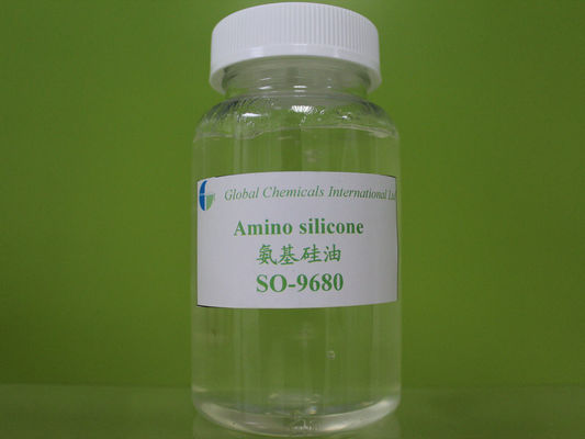 Chất phụ trợ dệt may Cationic Modified Amino Silicone Oil yếu để làm mềm vải
