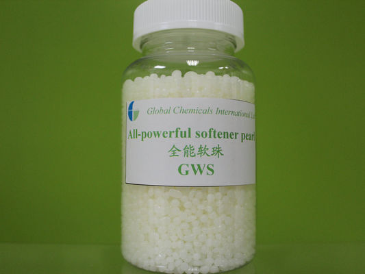 Màu vàng nhạt RT-D Cationic Softener Flakes Pearl Cho áo sơ mi và áo khoác GWS