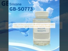 Silikon siêu mềm SILISOFT GB-SO773 Cung cấp cho vải độ mềm tuyệt vời Chất trượt tốt Nhóm duy nhất bên trong mềm cầm khô