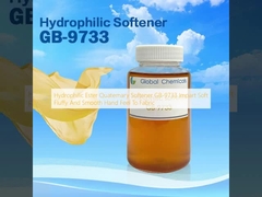 Hydrophilic Ester Quaternary Softener GB-9733 Mang lại cảm giác tay mềm mại và mịn màng cho vải