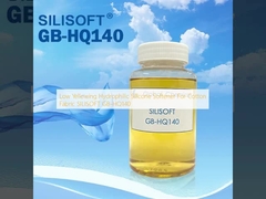 Chất Làm Mềm Silicone Hydrophilic Màu Vàng Thấp Cho Vải Cotton SILISOFT GB-HQ140