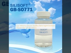 Chất làm mềm vải trơn silicone màu vàng thấp Độ mịn tuyệt vời với độ mềm tốt