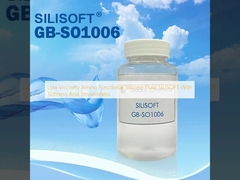 Chất lỏng silicon chức năng Amino có độ nhớt thấp SILISOFT với độ mềm và mịn