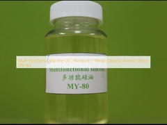Dầu silicon đa chức năng, không ionic / yếu cationic Amino Silicon MY-80