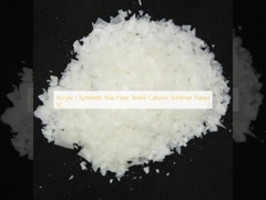 Acrylic / Synthetic Wax Sợi dệt may Cationic Softener Flakes TC