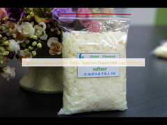 Nononionic / weak catonic fabric softener flakes NM Màu vàng thấp