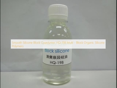 Đồng polymer khối silicon mịn HQ-198 đa khối Polymer silicon hữu cơ