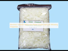 Các loại chất làm mềm không ionic dung dịch trong nước nóng có tính chất vàng thấp