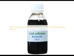 SGS Chemical Acid Cellulase Enzyme CE - 3 cho quá trình đánh bóng sinh học dệt may