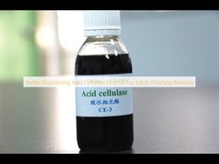 Enzyme acid cellulase cho kết thúc vải phụ trợ