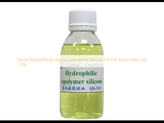 Hydrophilicity tốt Amino Copolymer Silicone Oil For Towel Fabric QS - 318