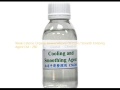 Dầu silicon hữu cơ cationic yếu Amino Cool / Smooth Finishing Agent CM - 280