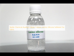 Dụng liệu hóa học phụ trợ Dụng liệu làm mềm silicone amino cation yếu cho vải