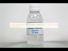 Amino silicone dầu làm mềm Cationic yếu với 5 ~ 8 PH trong hiệu suất cao