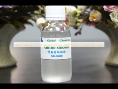 Dầu silicon amino cationic yếu SO -8400 Series cho vải trộn
