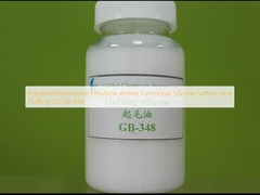 Polydimethylsiloxane Emulsion Amino Functional Silicone Softner và Fluffing Oil GB-348