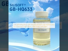 Khối Silicon Mềm Chống Ố Vàng SILISOFT GB-HQ633 Dùng Cho Vải Sợi Hóa Học, Với Hiệu Ứng Siêu Mềm