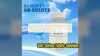 Chất làm mềm vải cotton mềm Silicone ít ố vàng